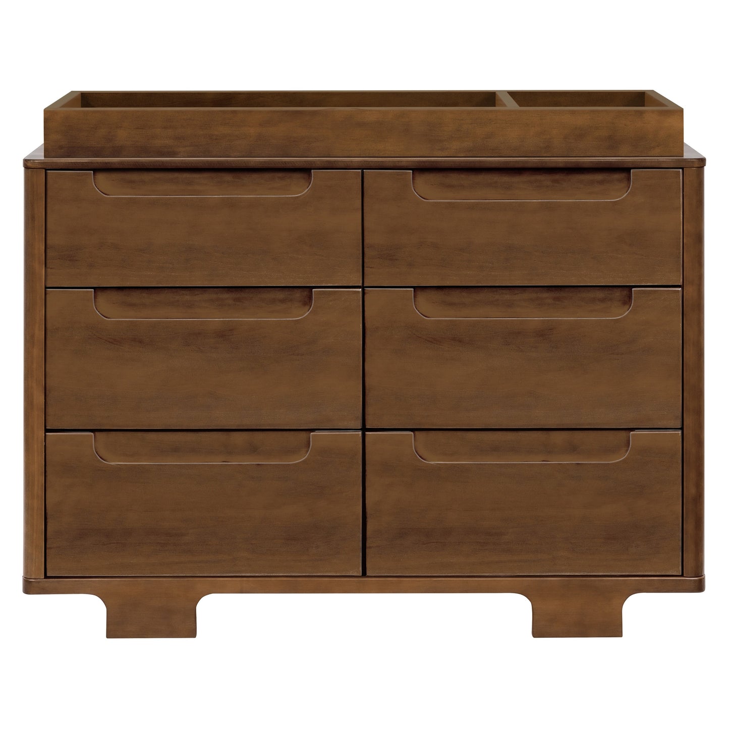 Yuzu 6-Drawer Dresser in Natural Walnut