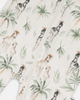 DEUX PAR DEUX ONE PIECE PYJAMA ZEBRA JUNGLE