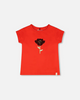 DEUX PAR DEUX JERSEY T-SHIRT RED
