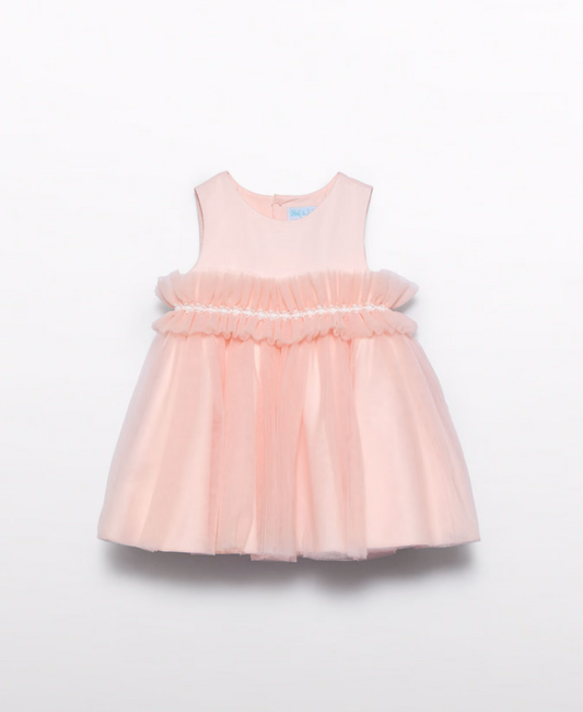 ABEL & LULA BABY RUFFLE TULLE DRESS