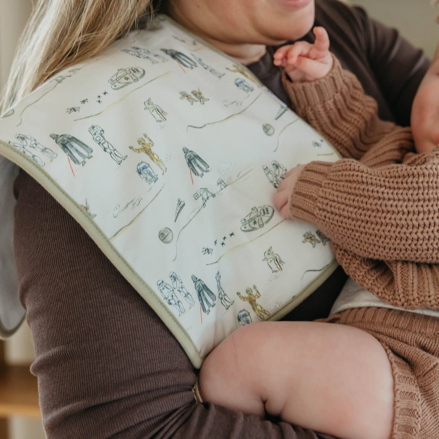 COPPER PEARL TATTOOINE BURP CLOTH SET (3-PACK)