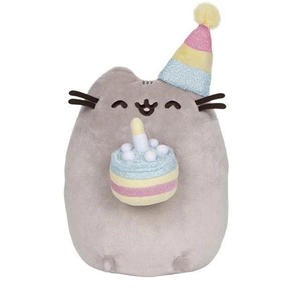 BIRTHDAY CAKE PUSHEEN, 9.5 INCH