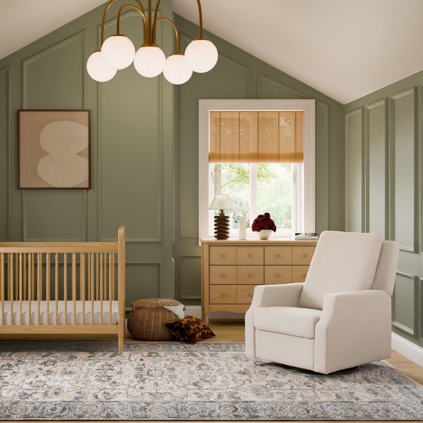 NAMESAKE CREWE RECLINER AND SWIVEL GLIDER