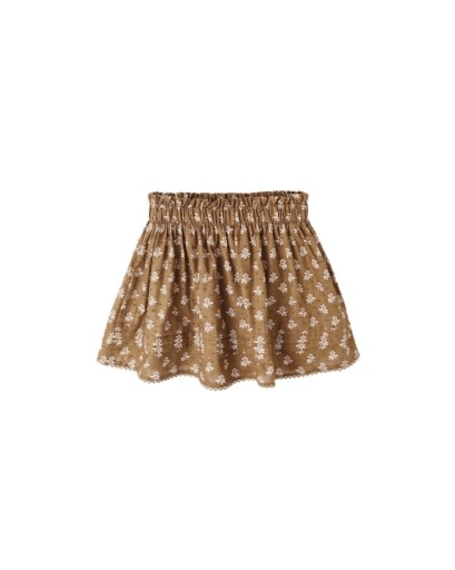RYLEE + CRU  MAE SKIRT - GOLDEN
