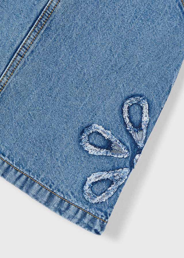 MAYORAL DENIM OVERALL SKIRT