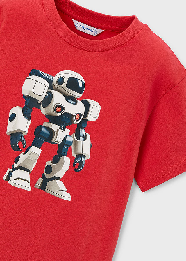 MAYORAL BOY ROBOT GRAPHIC T-SHIRT