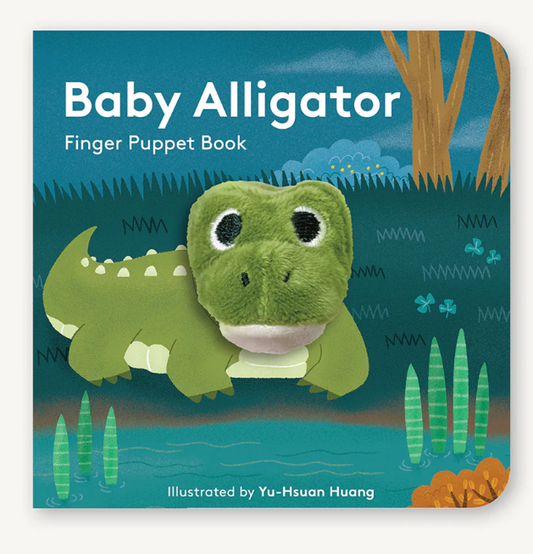 BABY ALLIGATOR FINGER PUPPET BOOK