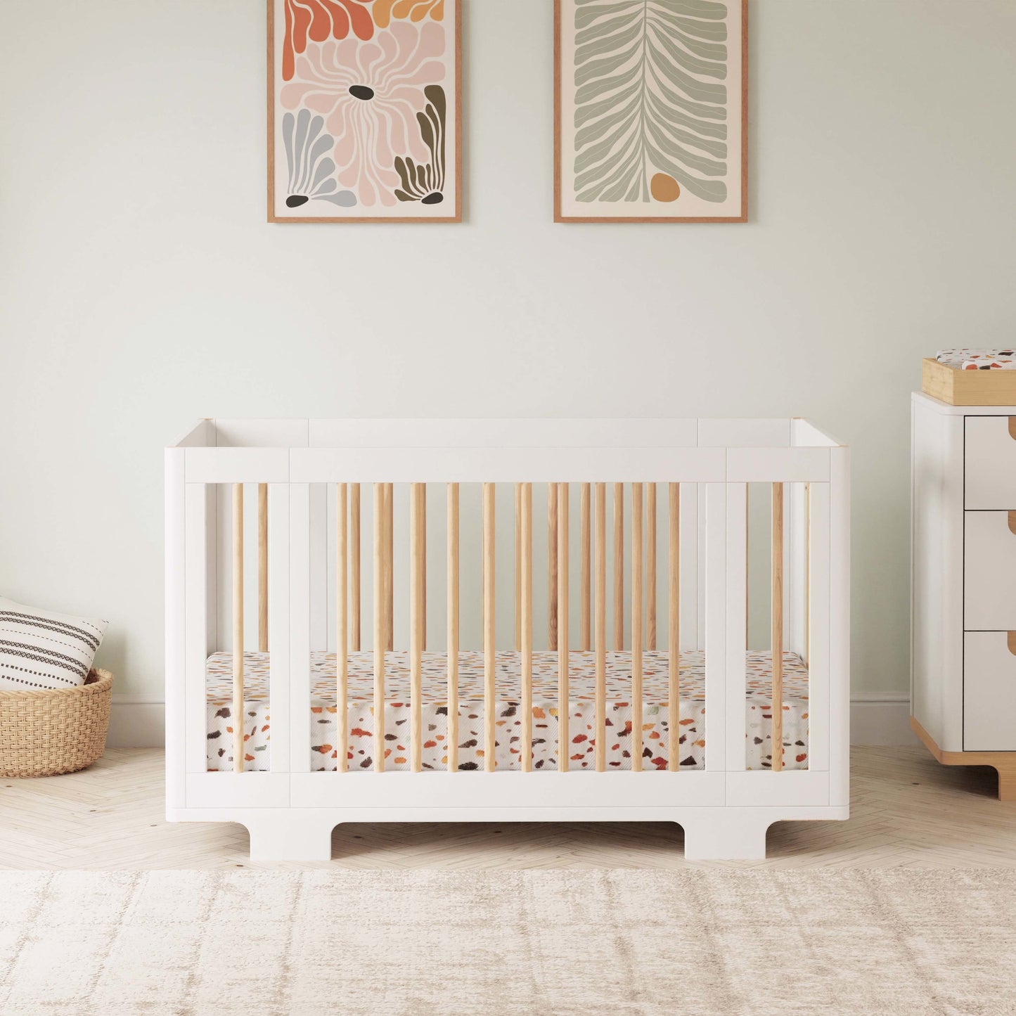 BABYLETTO YUZU 8-IN-1 CONVERTIBLE CRIB WITH ALL-STAGES CONVERSION KITS