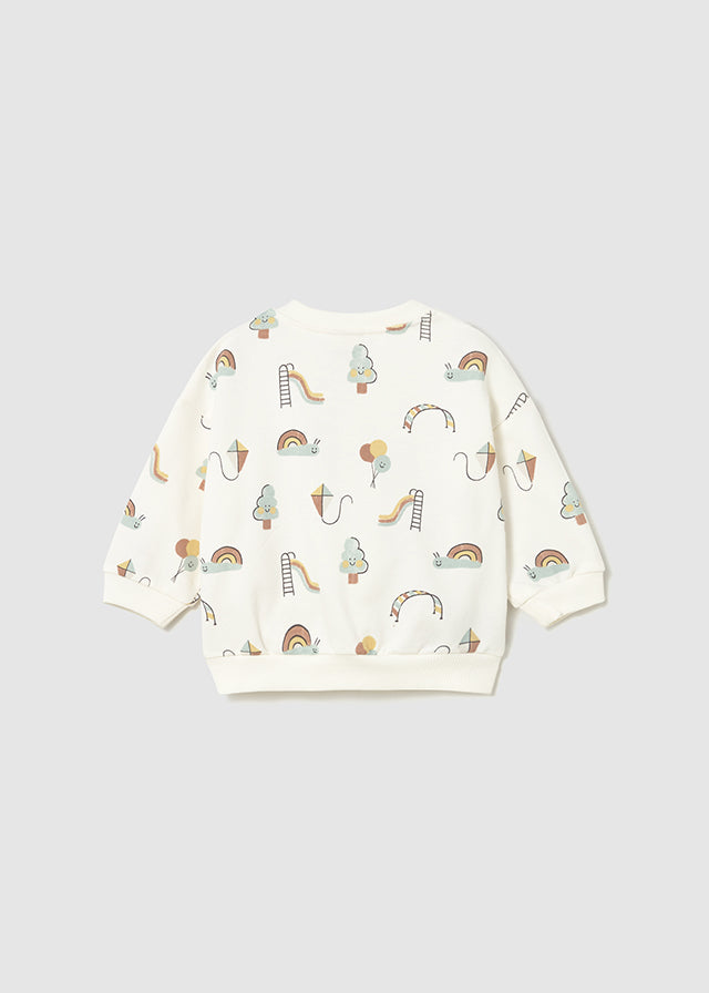 MAYORAL GRAPHC SWEATSHIRT RICE