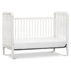 Liberty 3-in-1 Convertible Spindle Crib w/Toddler Bed Conversion Kit in Dusty Rose