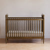 Liberty 3-in-1 Convertible Spindle Crib w/Toddler Bed Conversion Kit in Dusty Rose
