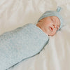 COPPER PEARL KNIT SWADDLE BLANKET - LENNON