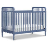 Liberty 3-in-1 Convertible Spindle Crib w/Toddler Bed Conversion Kit in Dusty Rose