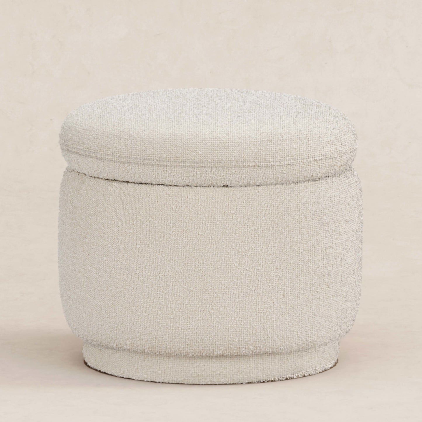 BABYLETTO ENOKI STORAGE OTTOMAN IN BOUCLE