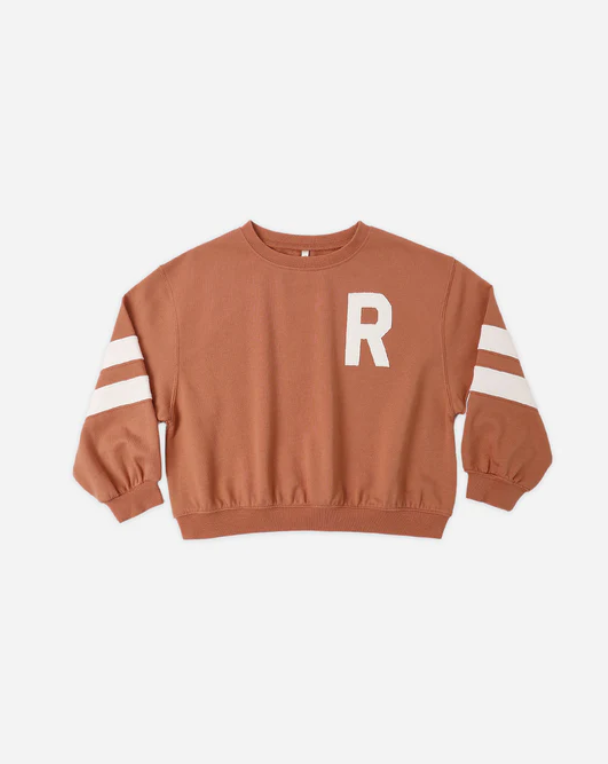 RYLEE + CRU PIER SWEATSHIRT POPPY