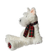 MARSHMALLOW TARTAN TERRIER -13"