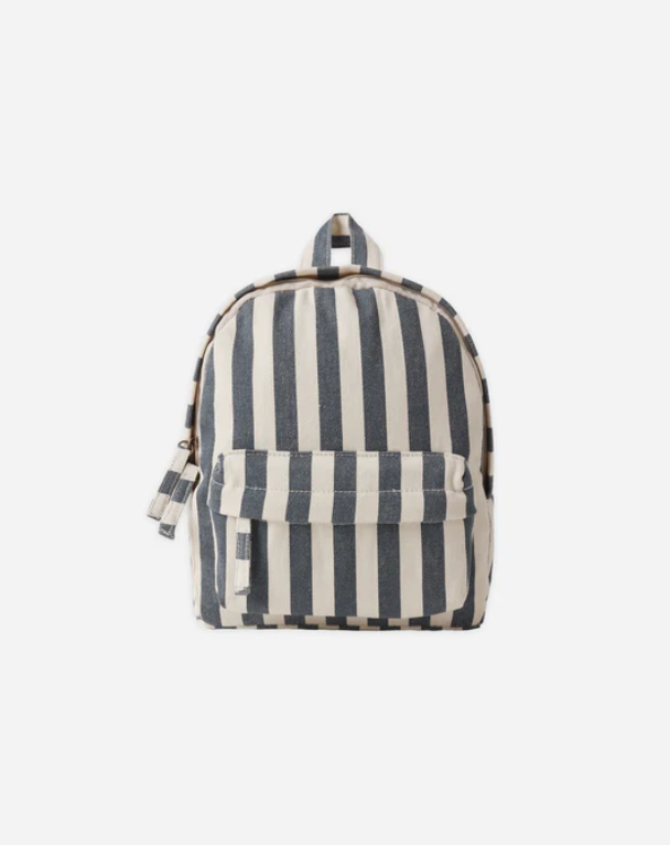 RYLEE + CRU MINI BACKPACK NAVY STRIPE