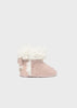 MAYORAL NEWBORN GIRL FAUX FUR LINED BOOTS - MELLOW
