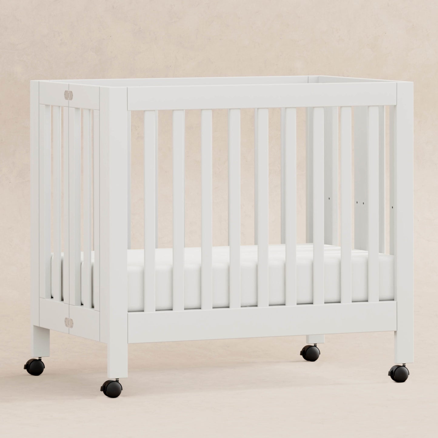 Origami Mini Crib in Light Sage