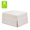 Crawford Gliding Ottoman in Tan Gingham