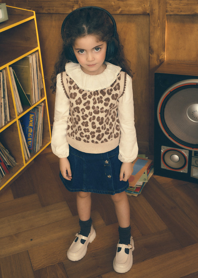 MAYORAL GIRL KNIT VEST