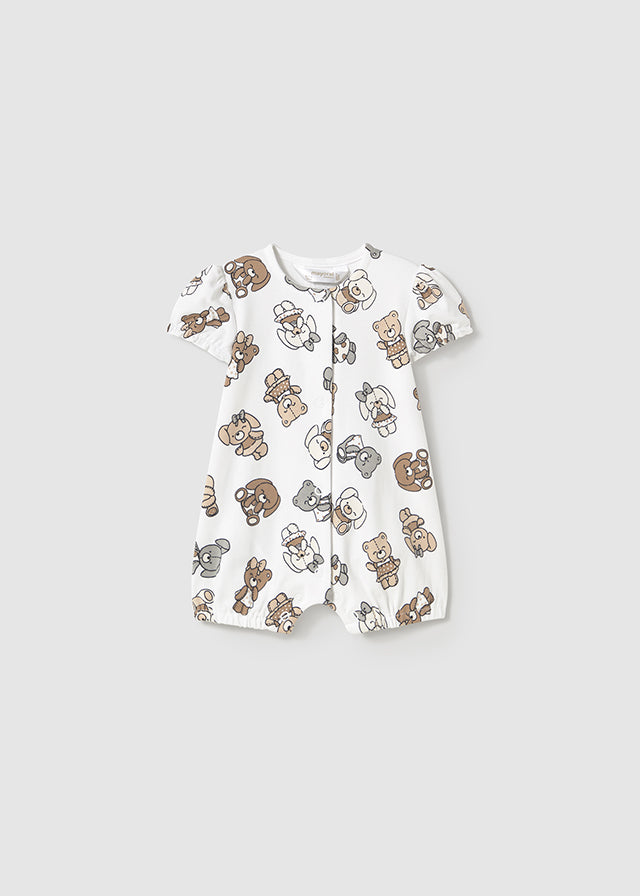 MAYORAL COOKIE TEDDY BEAR ROMPER