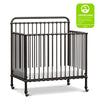 Winston 4-in-1 Convertible Mini Crib in Vintage Gold