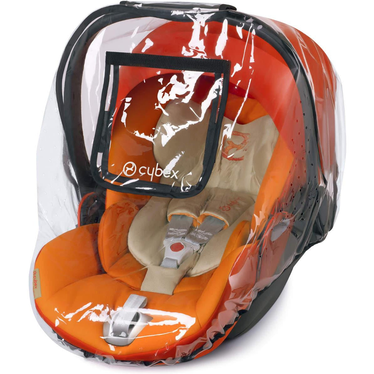 INFANT CAR SEAT RAIN COVER - TRANSPARENT