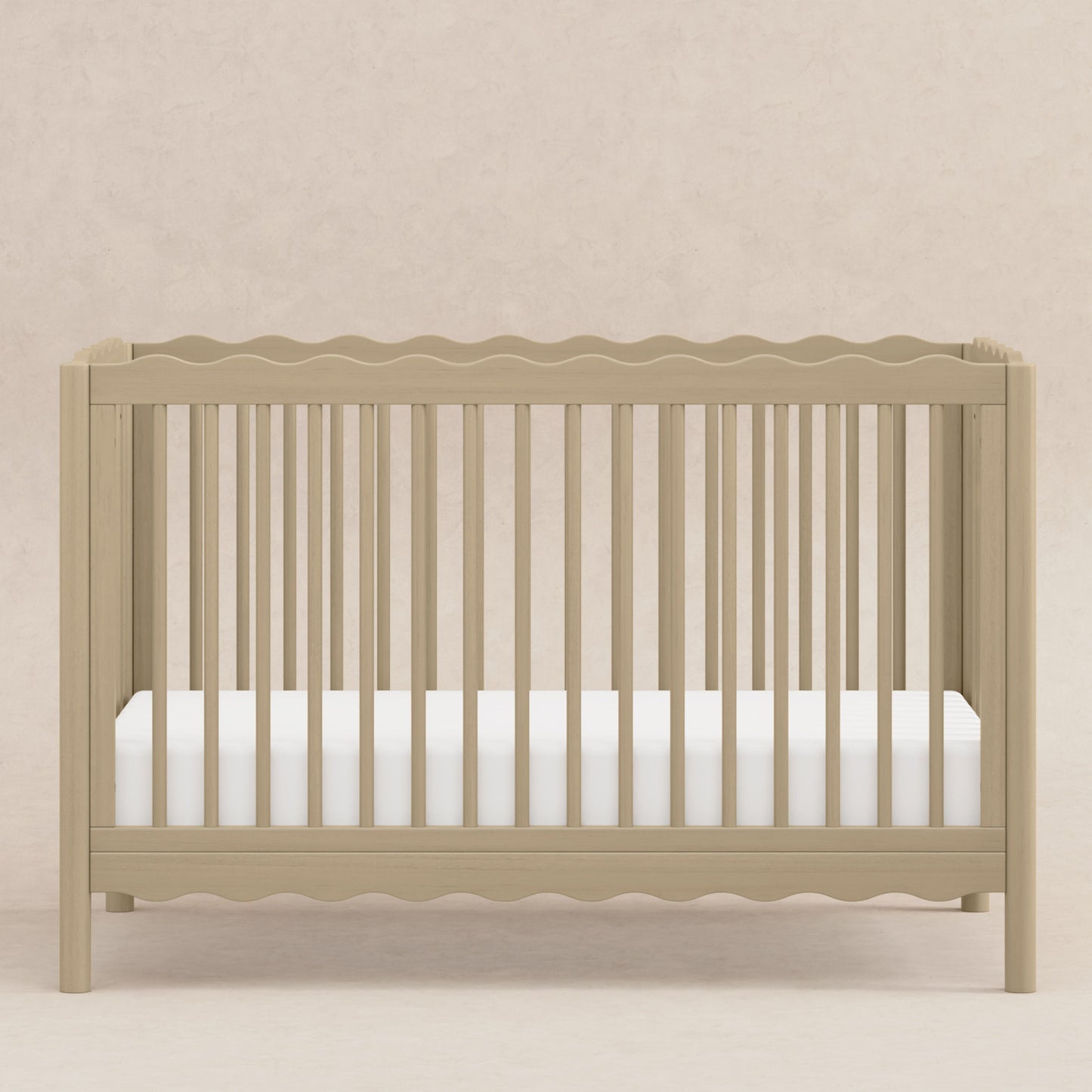 BABYLETTO SWELL 4-IN-1 CONVERTIBLE CRIB WITH TODDLER BED CONVERSION KIT