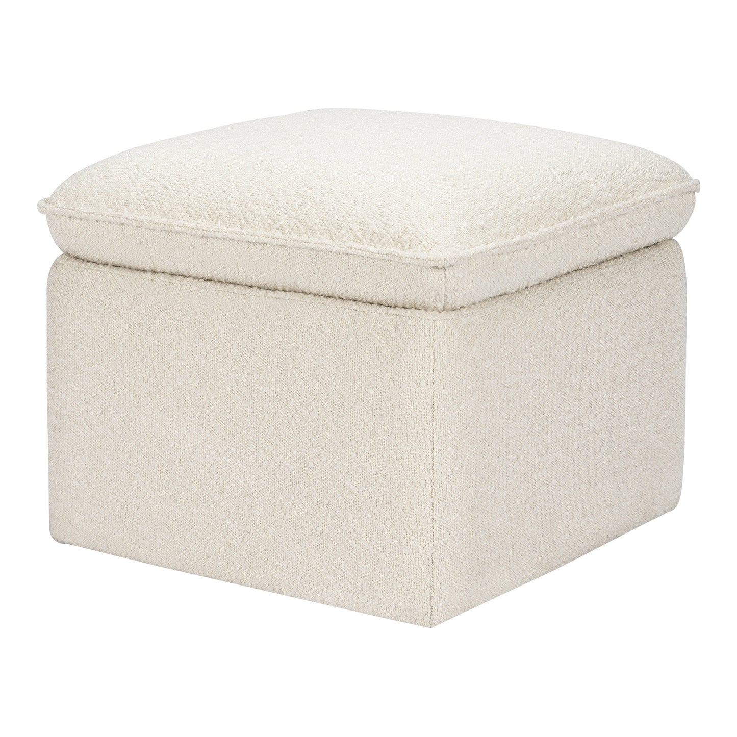 BABYLETTO CALI STORAGE OTTOMAN IN BOUCLE