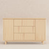 Pogo Tambour Assembled Dresser in Olive