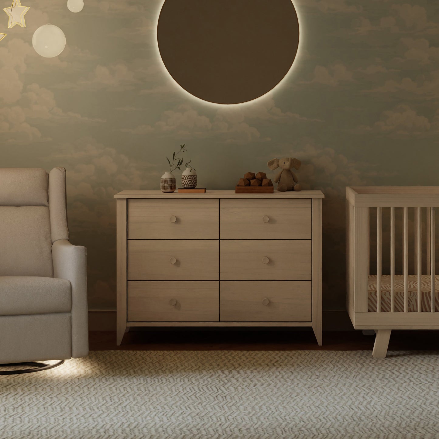 BABYLETTO SPROUT 6-DRAWER DOUBLE DRESSER