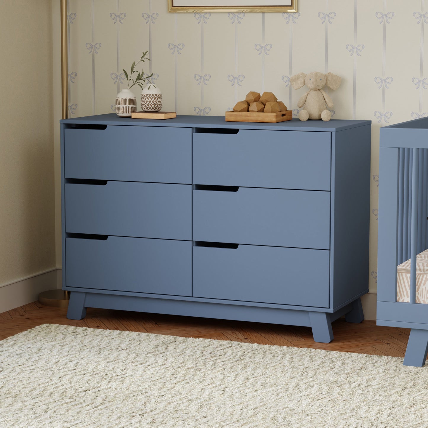 Hudson 6-Drawer Double Dresser, Assembled in Honey