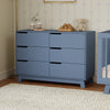 Hudson 6-Drawer Double Dresser, Assembled in Honey