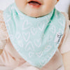 COPPER PEARL CHEERY BANDANA BIB SET