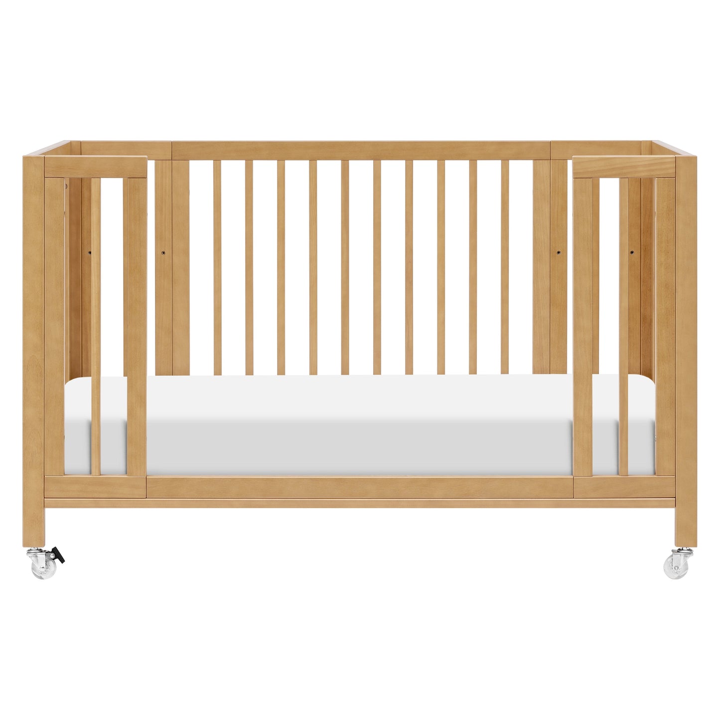BABYLETTO ROLLI 9-IN-1 CONVERTIBLE ALL-STAGES CRIB WITH BASSINET & TODDLER BED CONVERSION KITS