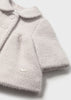 MAYORAL NEWBORN GIRL TERRY CLOTH COAT