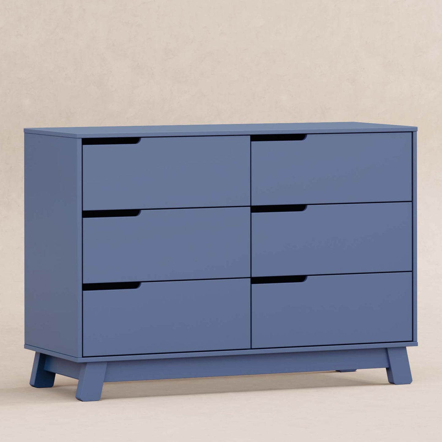 Hudson 6-Drawer Double Dresser, Assembled in Honey