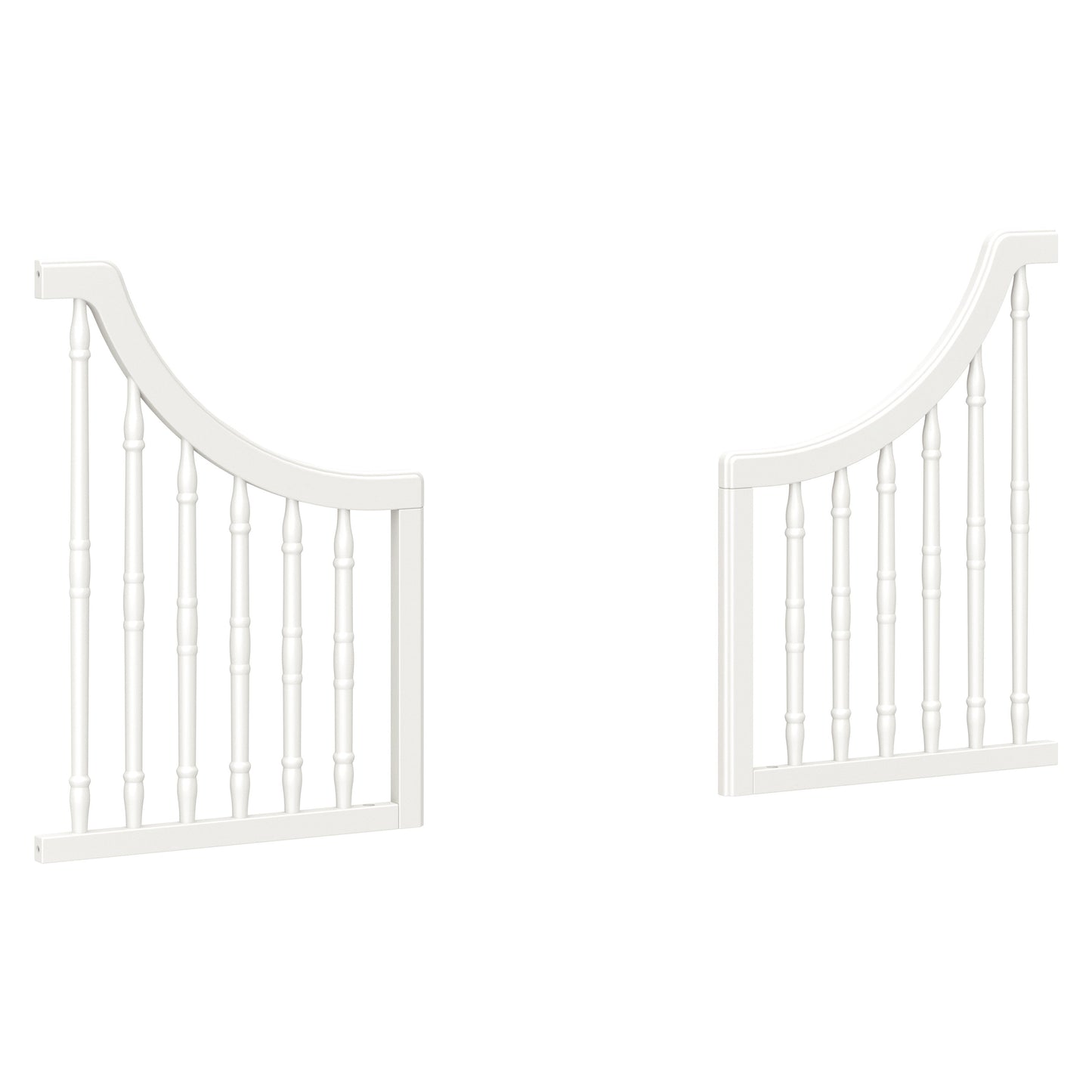 Toddler Bed Conversion Kit in Warm White