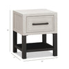 Newbern Nightstand, Assembled in Driftwood