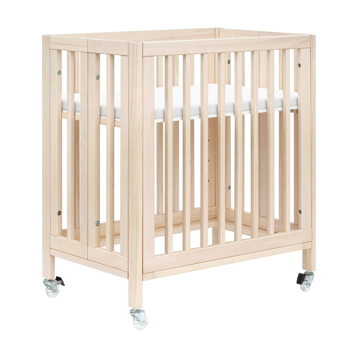 BABYLETTO ROLLI 9-IN-1 CONVERTIBLE ALL-STAGES CRIB WITH BASSINET & TODDLER BED CONVERSION KITS