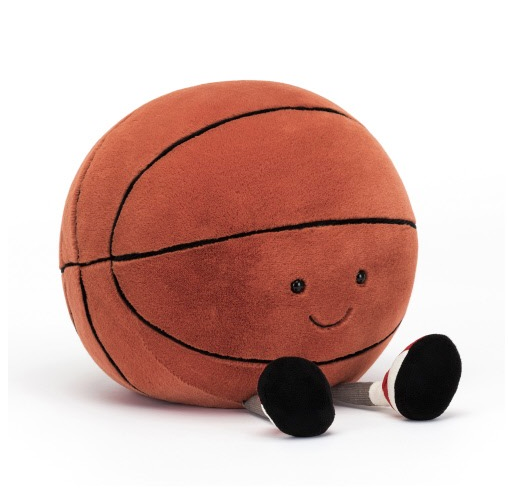 JELLYCAT AMUSEABLE SPORTS BASKETBALL