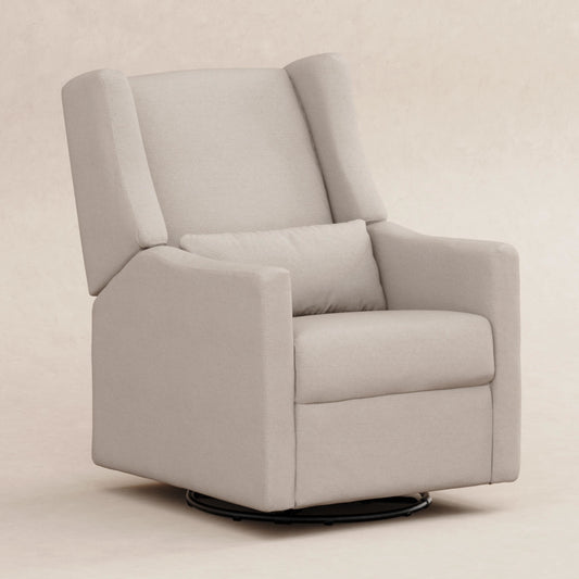 Kiwi Recliner and Swivel Glider in Performance Ivory Boucle