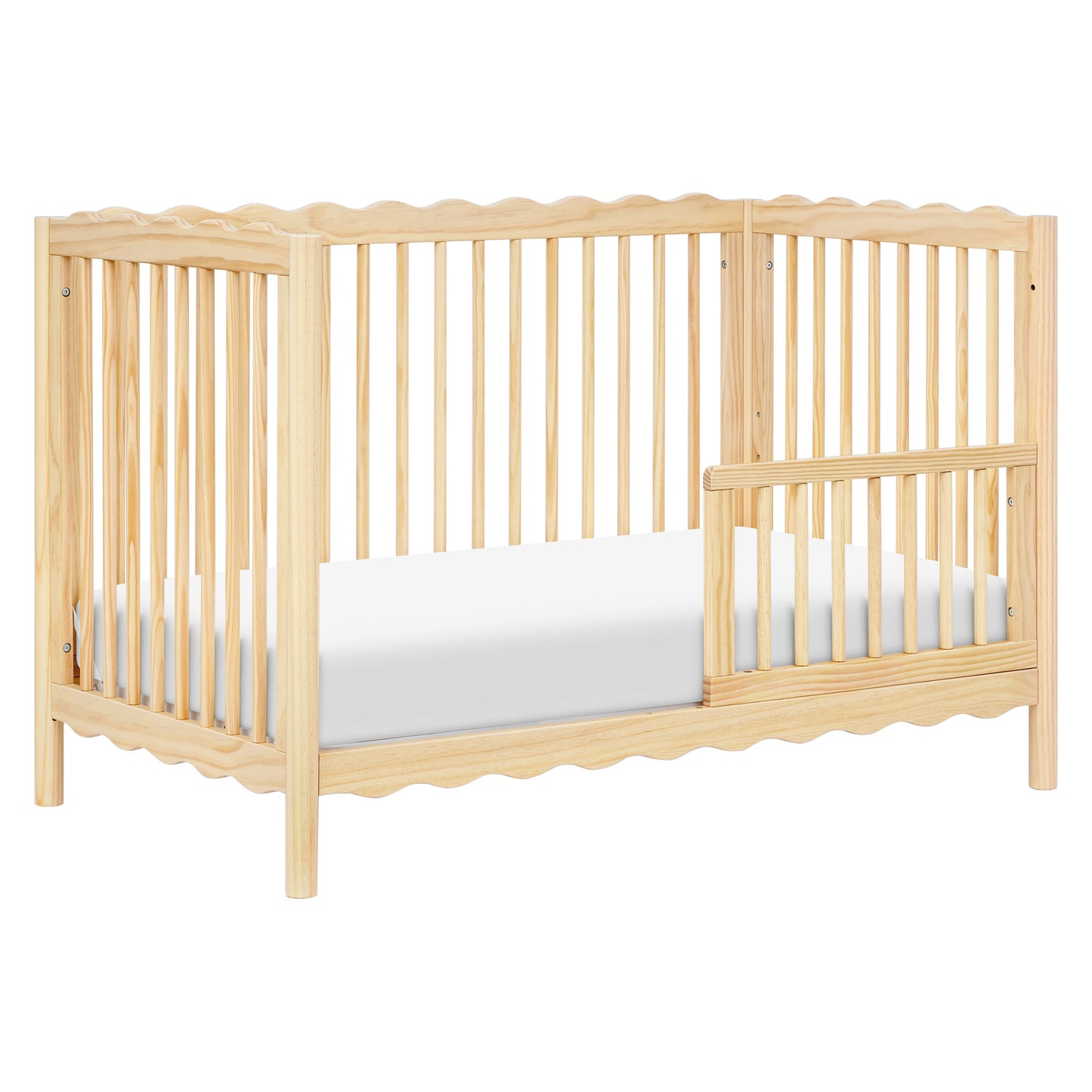 BABYLETTO SWELL 4-IN-1 CONVERTIBLE CRIB WITH TODDLER BED CONVERSION KIT