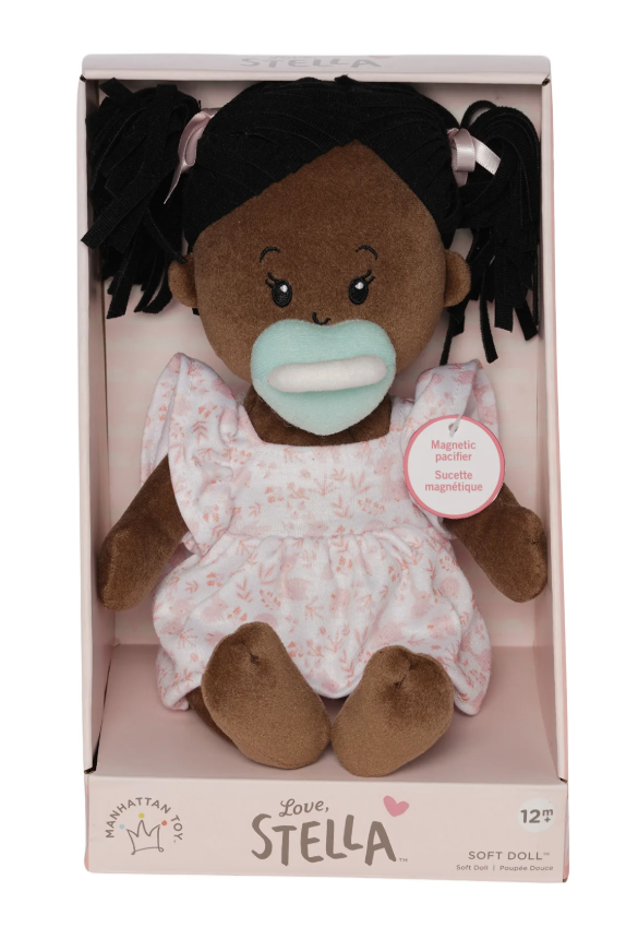 LOVE, STELLA DOLLBROWN WITH BLACK PIGTAILS