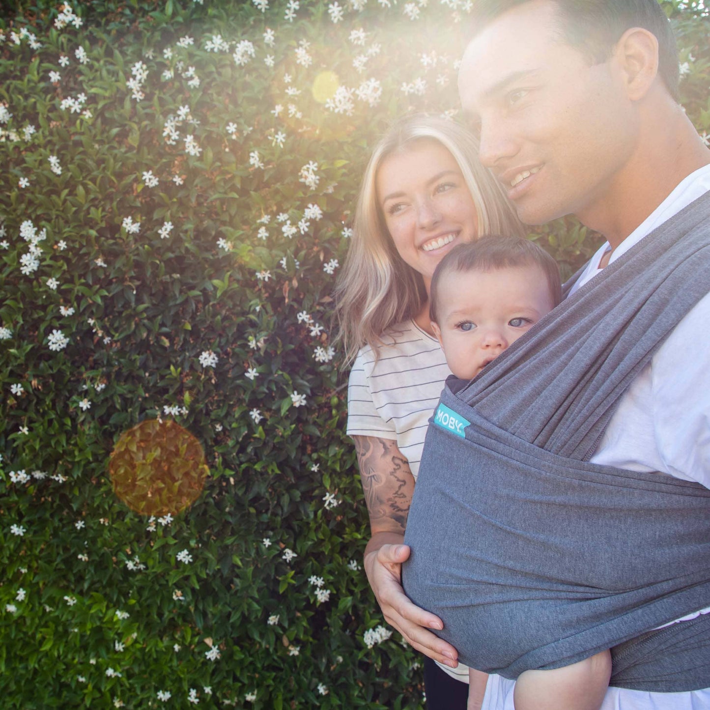 MOBY ELEMENTS BABY WRAP ASPHALT