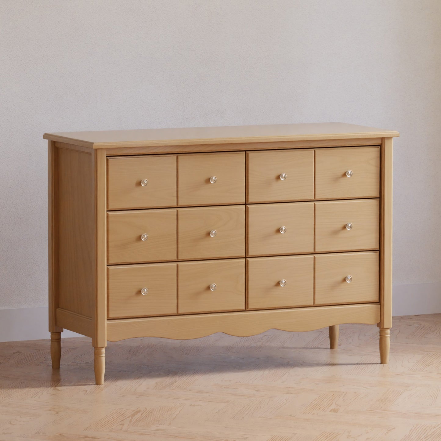 Liberty 6-Drawer Assembled Dresser in Warm White