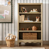 Liberty Assembled Bookcase in Warm White