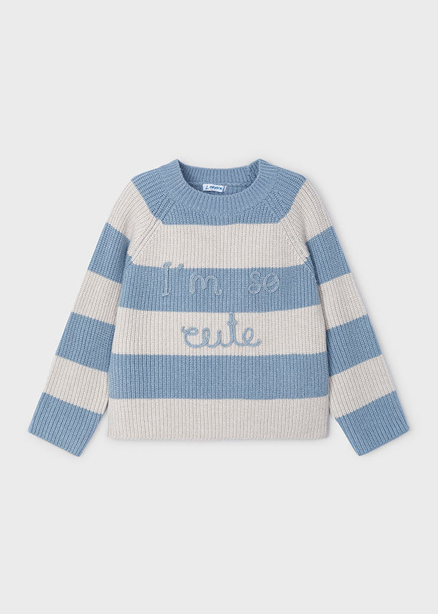 MAYORAL STRIPED SWEATER FOR GIRLS