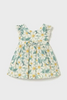 MAYORAL FLORAL PRINT RUFFLED DRESS
